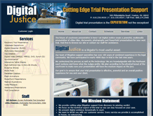 Tablet Screenshot of digitaljustice.net